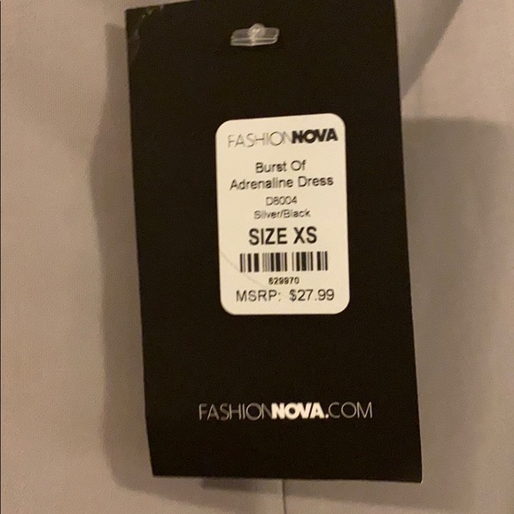 Fashion Nova Burst of Adrenaline Dress - Picture 5 of 5